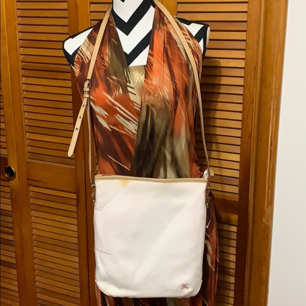 Burberry London crossbody bag color cream